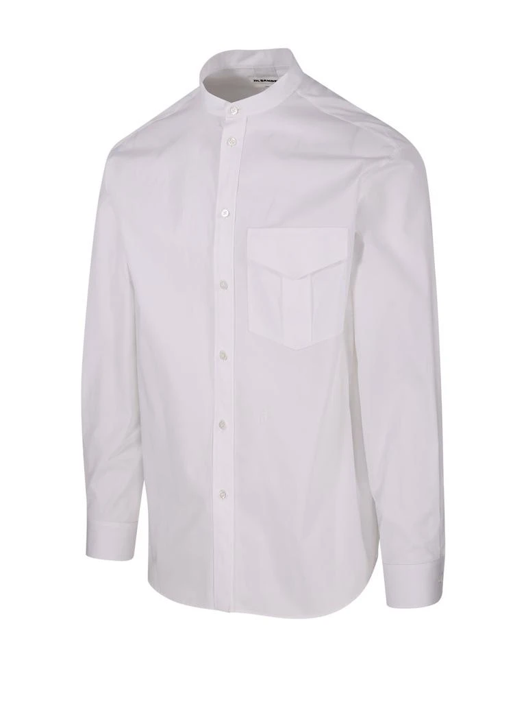 商品Jil Sander|Jil Sander Long-Sleeved Poplin Shirt,价格¥2786,第3张图片详细描述