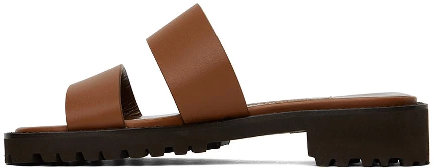 商品Manolo Blahnik|Brown Gadmu Sandals,价格¥3132,第3张图片详细描述