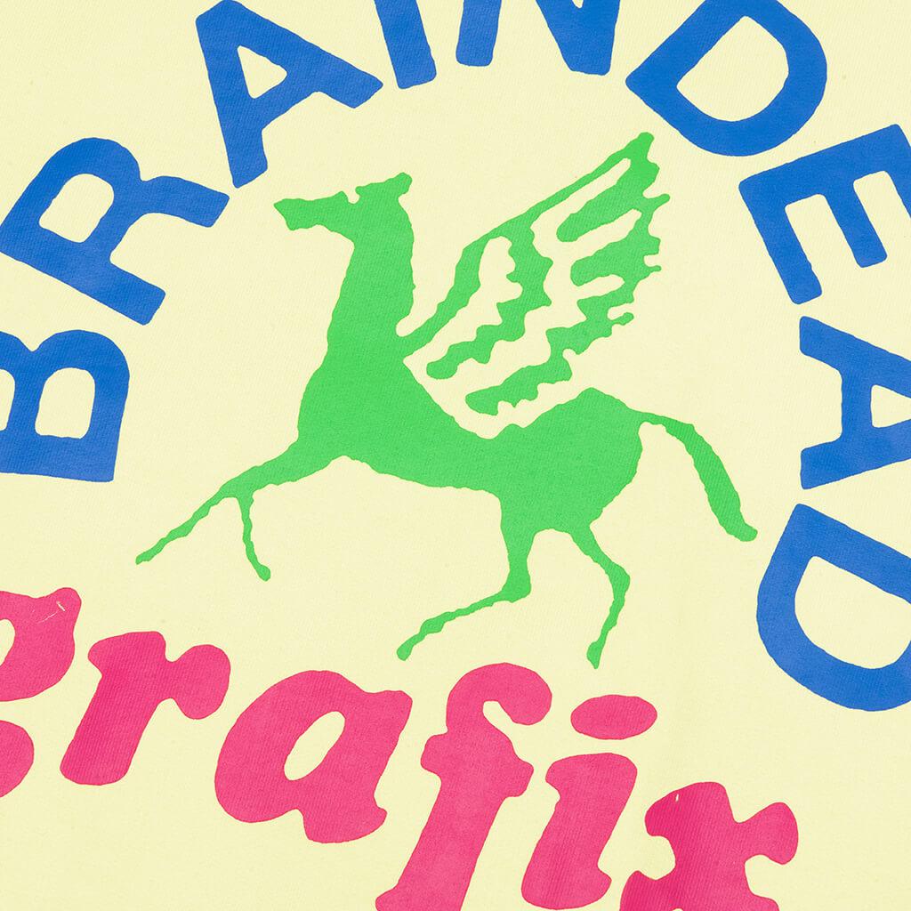 Brain Dead Grafix Hoodie - Lemon商品第3张图片规格展示