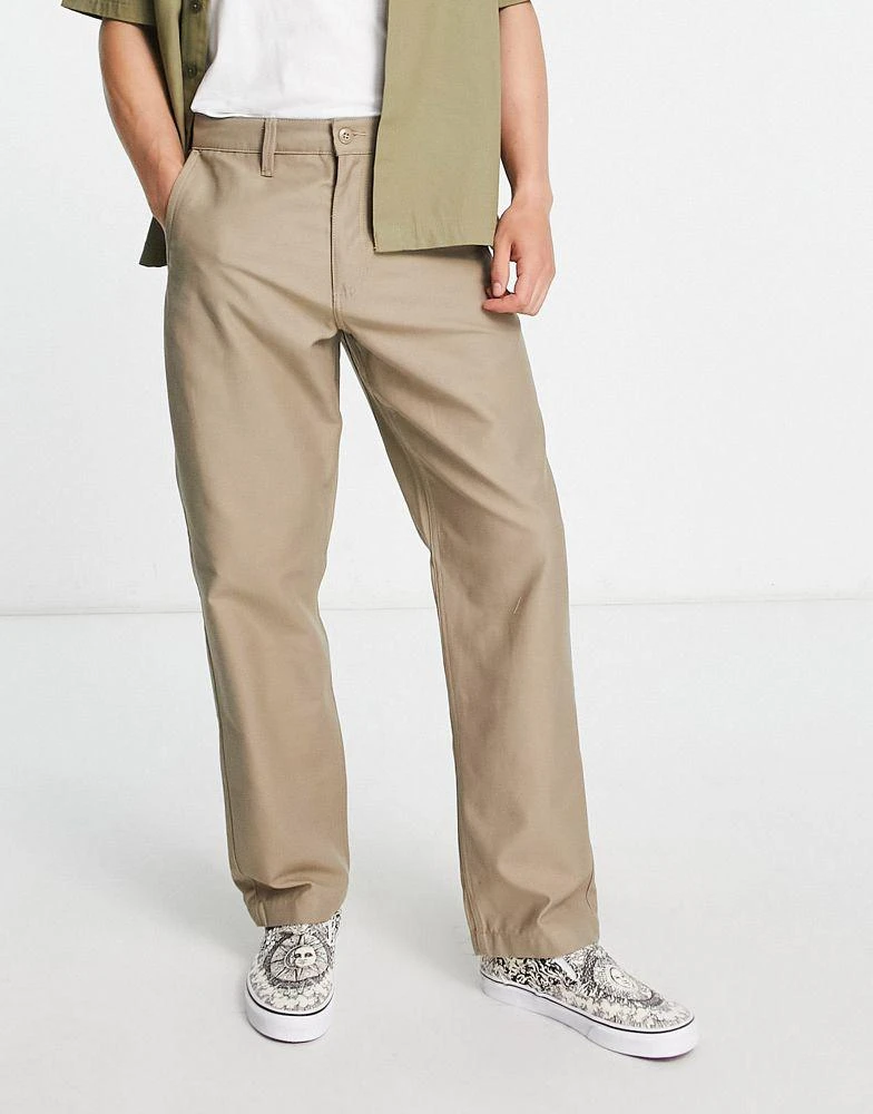 商品Vans|Vans authentic tapered chino trousers in sand,价格¥269,第4张图片详细描述