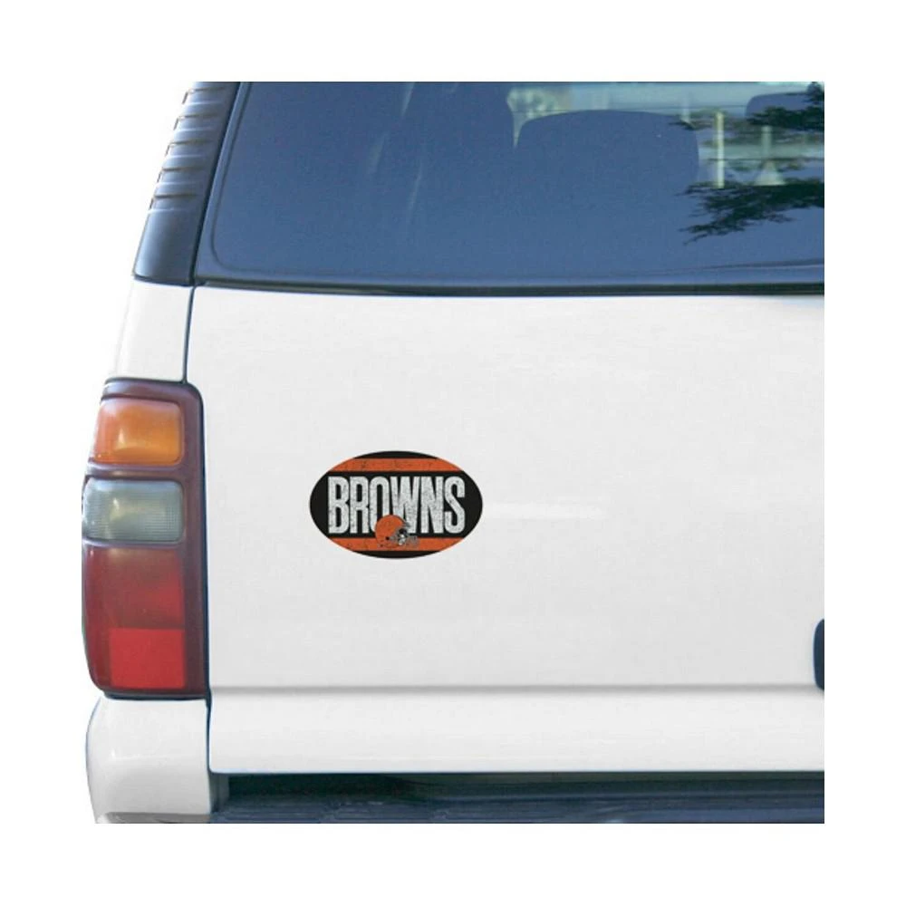 商品Stockdale|Cleveland Browns Vintage-Like 6" x 6" Oval Full Color Magnet,价格¥52,第2张图片详细描述
