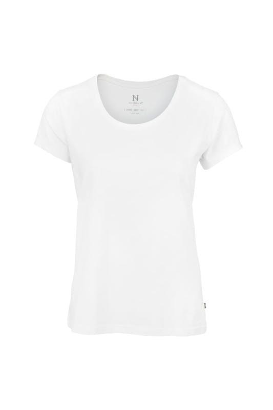 商品Nimbus|Nimbus Womens/Ladies Montauk Essential Short Sleeve T-Shirt (White),价格¥199,第1张图片