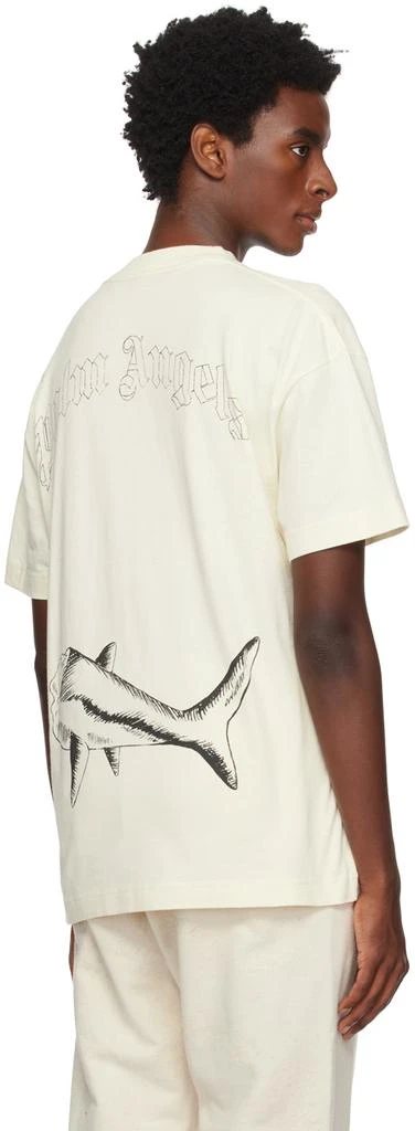 商品Palm Angels|Off-White Broken Shark Classic T-Shirt,价格¥1671,第3张图片详细描述