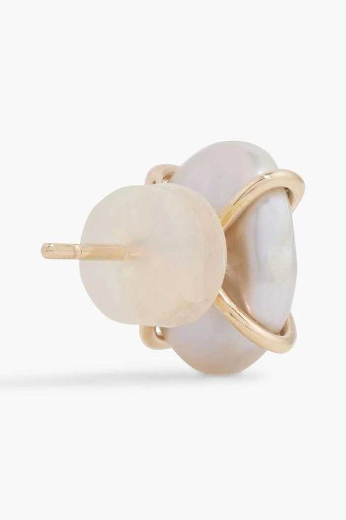 商品MELISSA JOY MANNING|14-karat gold pearl earrings,价格¥2885,第4张图片详细描述