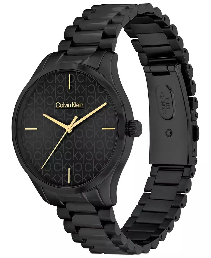 商品Calvin Klein|Women's Black Stainless Steel Bracelet Watch 35mm,价格¥849,第2张图片详细描述