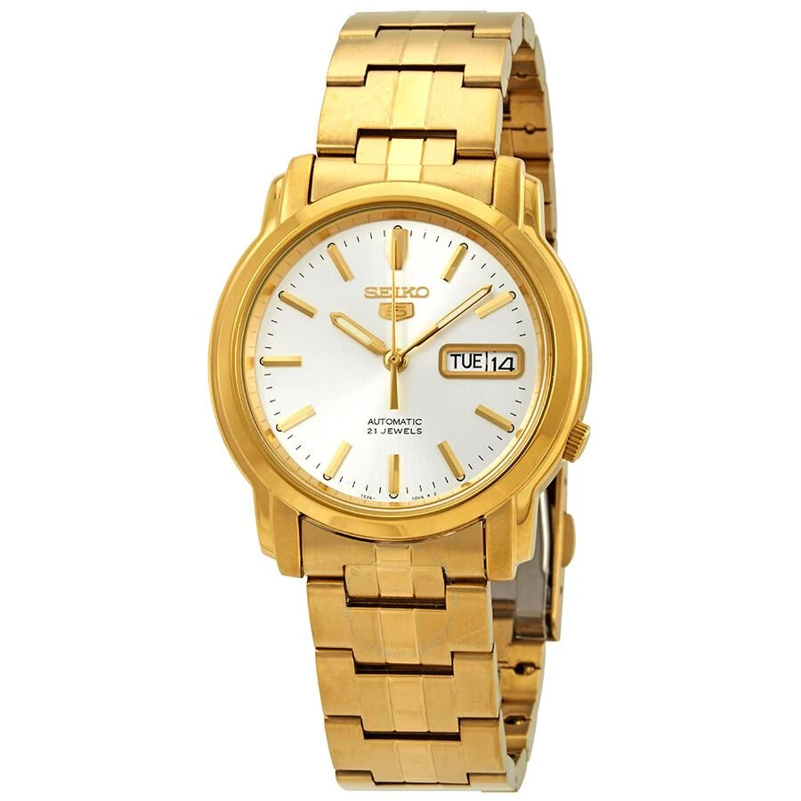 商品Seiko|Series 5 Automatic Silver Dial Men's Watch SNKK74,价格¥1037,第1张图片