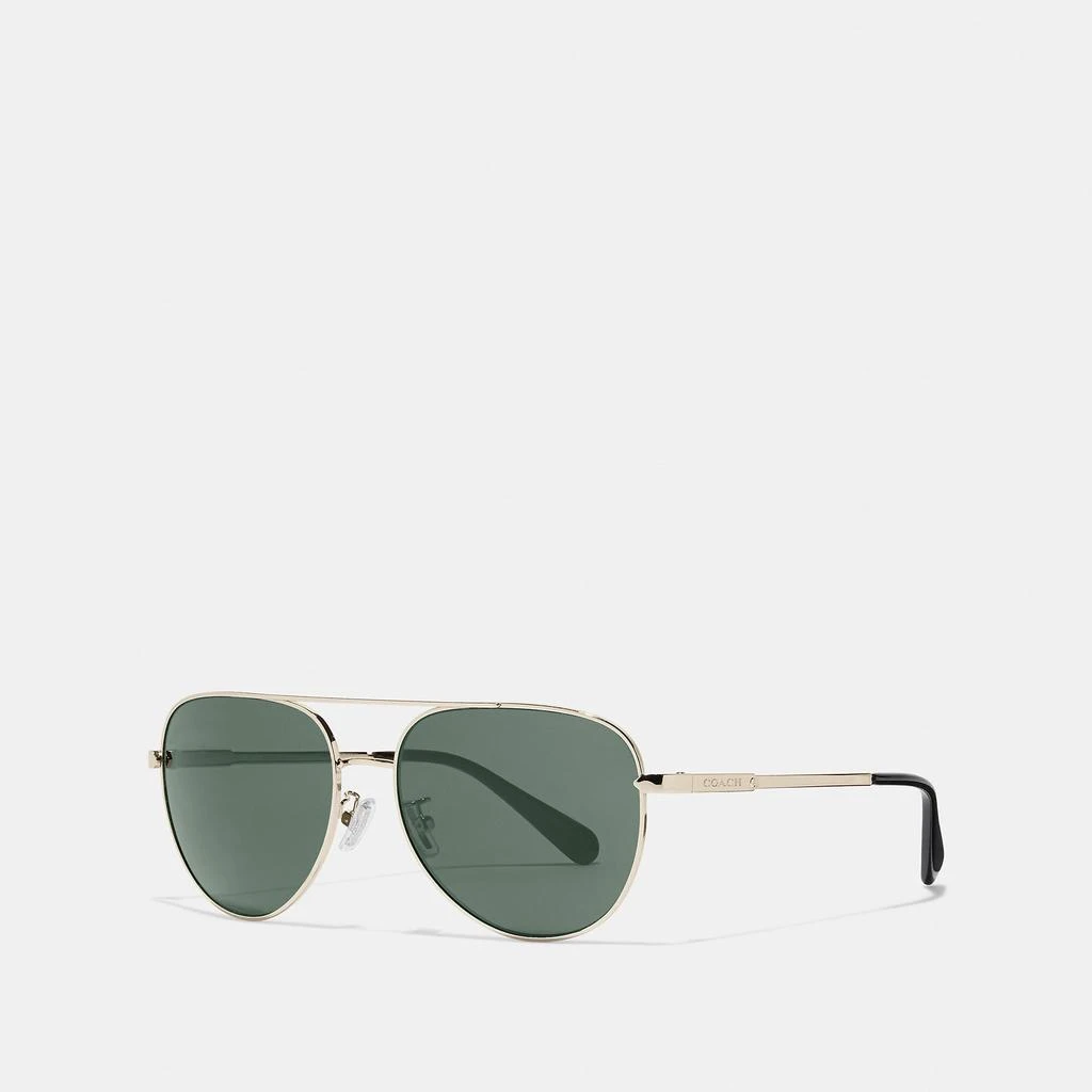 商品Coach|COACH Cooper Pilot Sunglasses,价格¥880,第3张图片详细描述