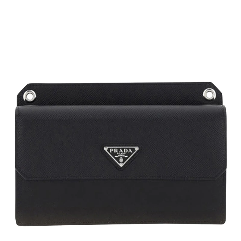 商品[国内直发] Prada|PRADA 黑色男士手机包 2ZH107-053-F0002,价格¥6377,第1张图片