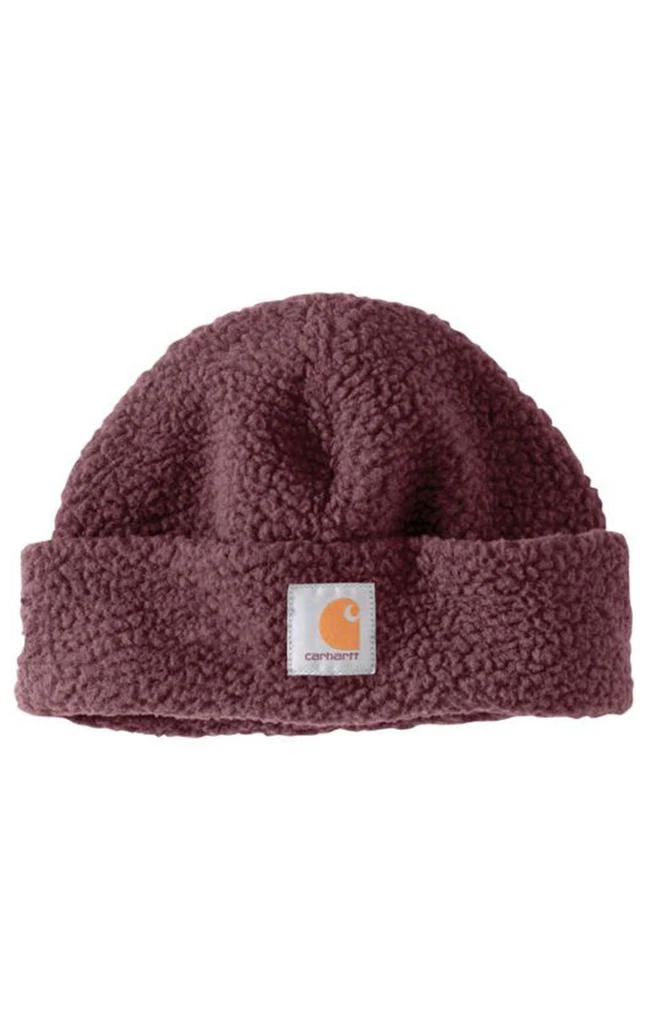 商品Carhartt|(104933) Sherpa Beanie - Wine,价格¥181,第1张图片