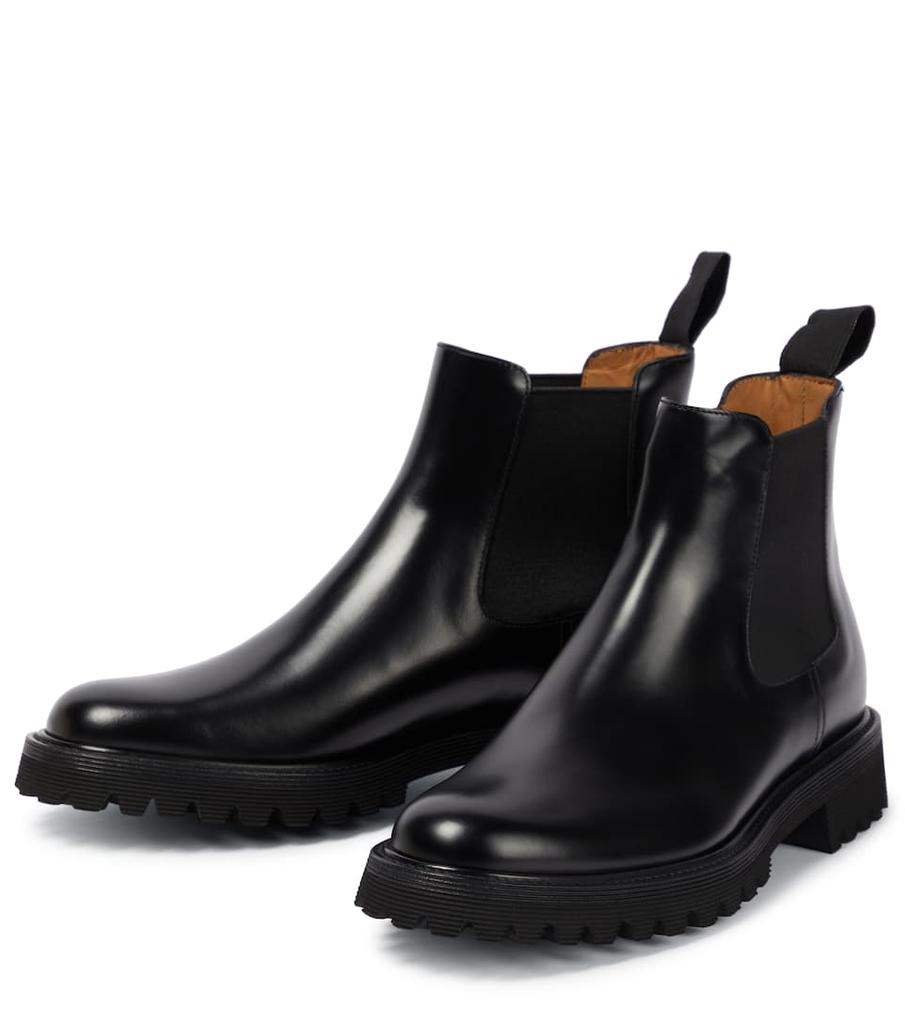 Nirah T leather Chelsea ankle boots商品第5张图片规格展示