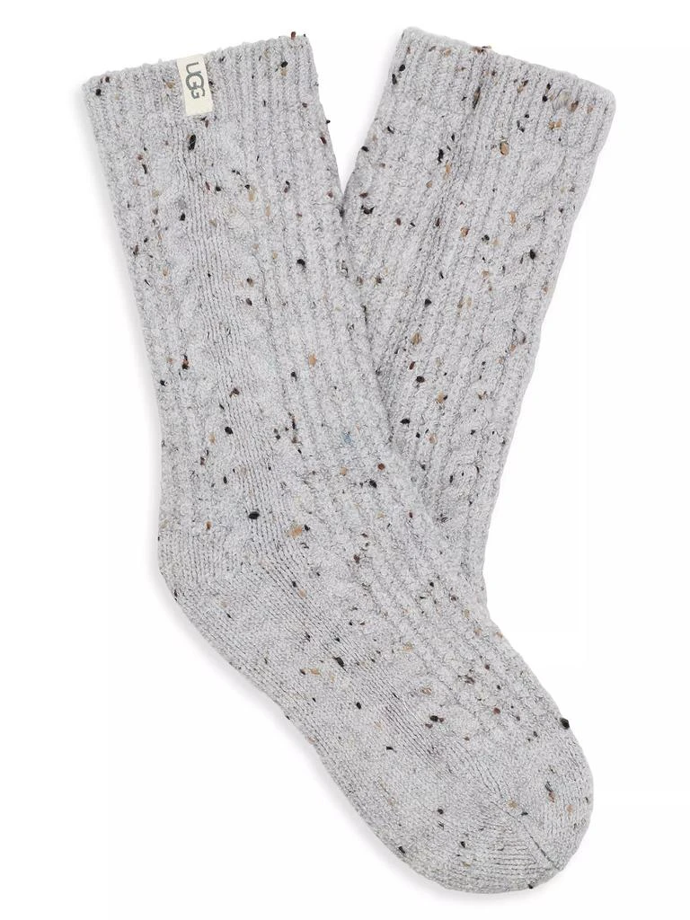 商品UGG|Radell Cable-Knit Crew Socks,价格¥273,第1张图片