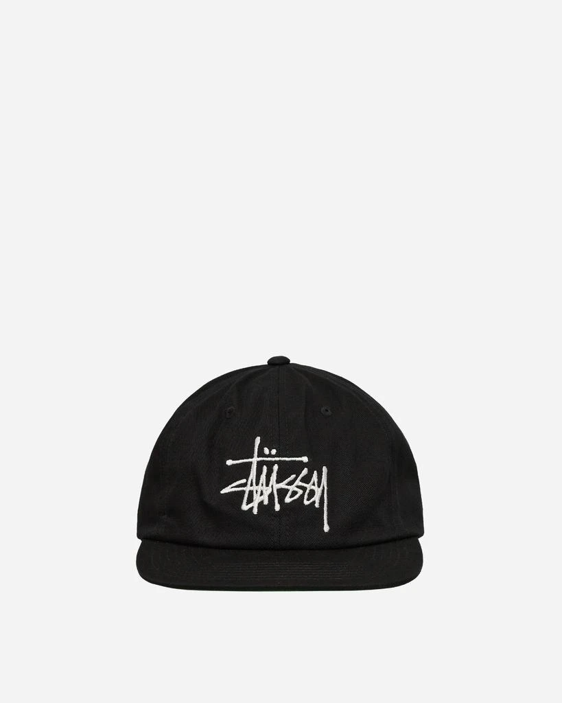 商品STUSSY|Basic Strapback Cap Black,价格¥273,第1张图片