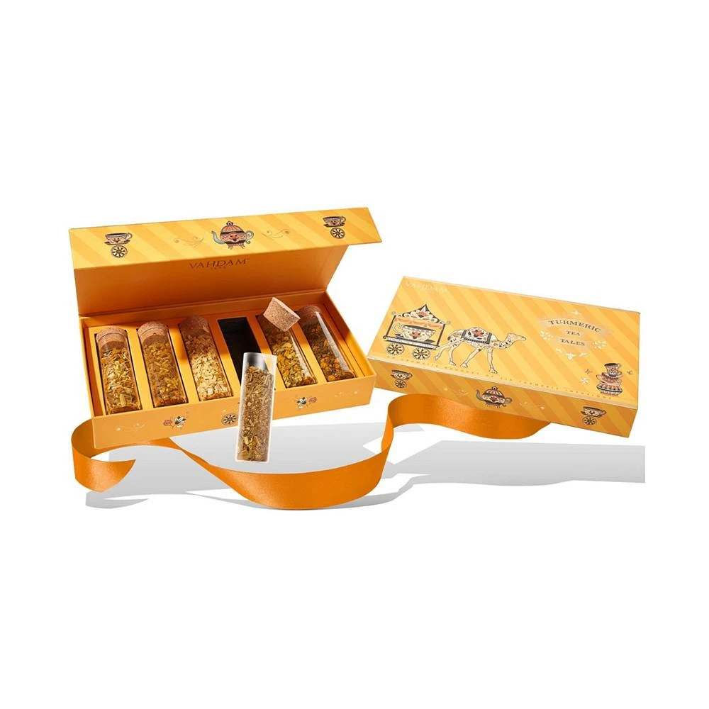 商品Vahdam Teas|Turmeric Tea Tales, Superfoods Gift Set, 6 Wellness Teas,价格¥299,第2张图片详细描述