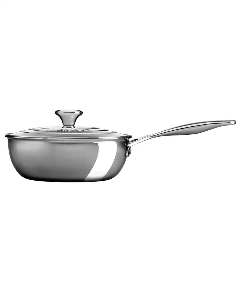 商品Le Creuset|Stainless Steel 2-Qt. Saucier Pan with Lid,价格¥1600,第3张图片详细描述