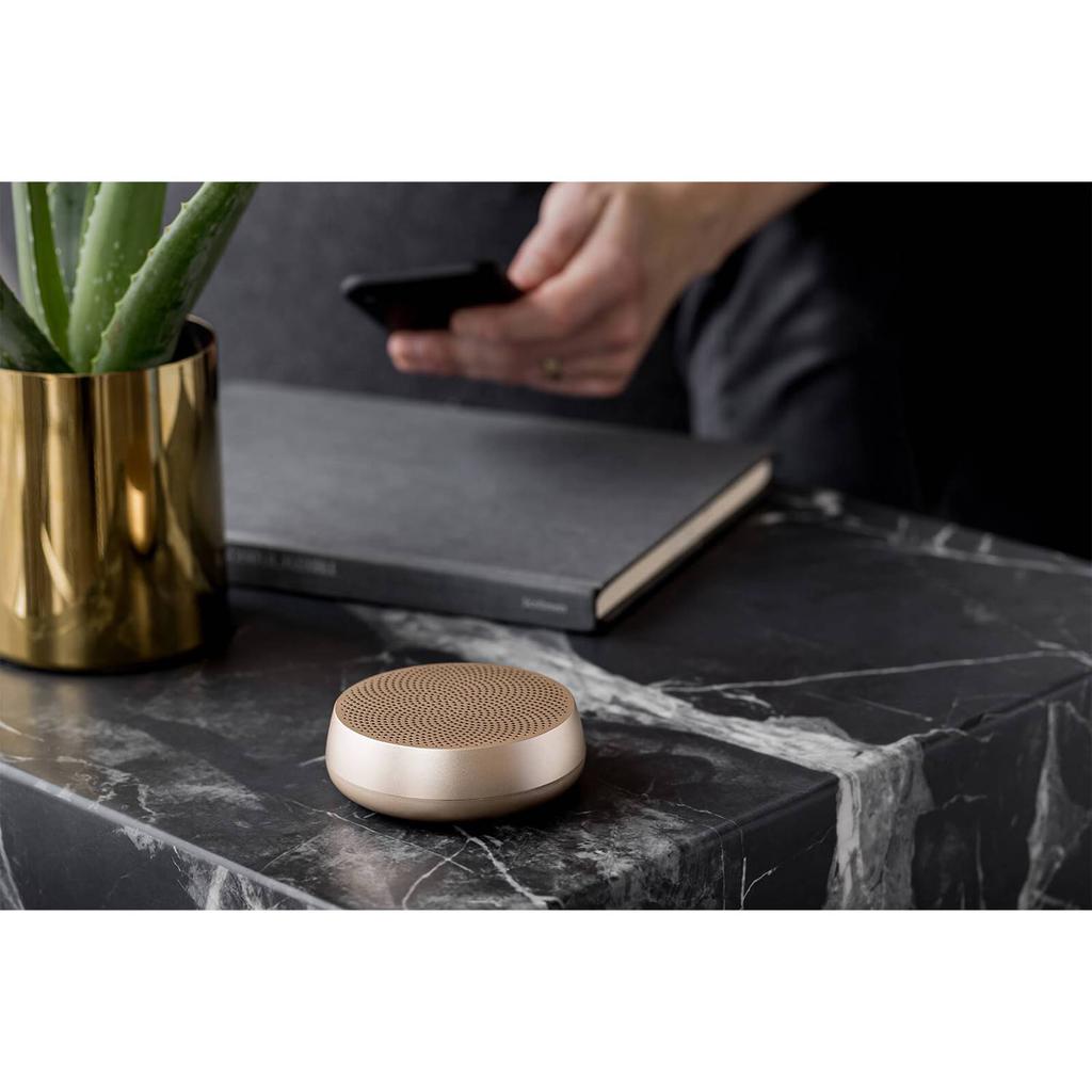 Lexon MINO L Bluetooth Speaker - Light Gold商品第7张图片规格展示
