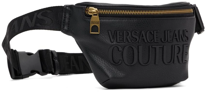 商品Versace|Black Logo Belt Bag,价格¥1203,第2张图片详细描述