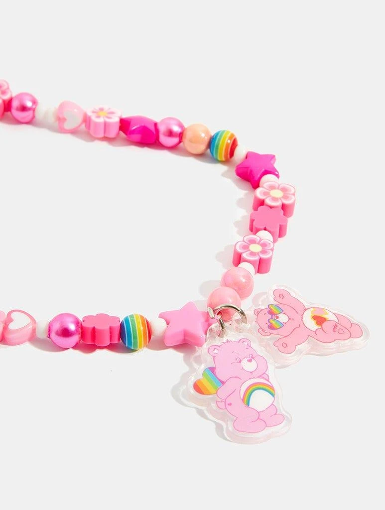 商品Skinnydip London|Care Bears x Skinnydip Pink Beaded Phone Strap,价格¥62,第3张图片详细描述