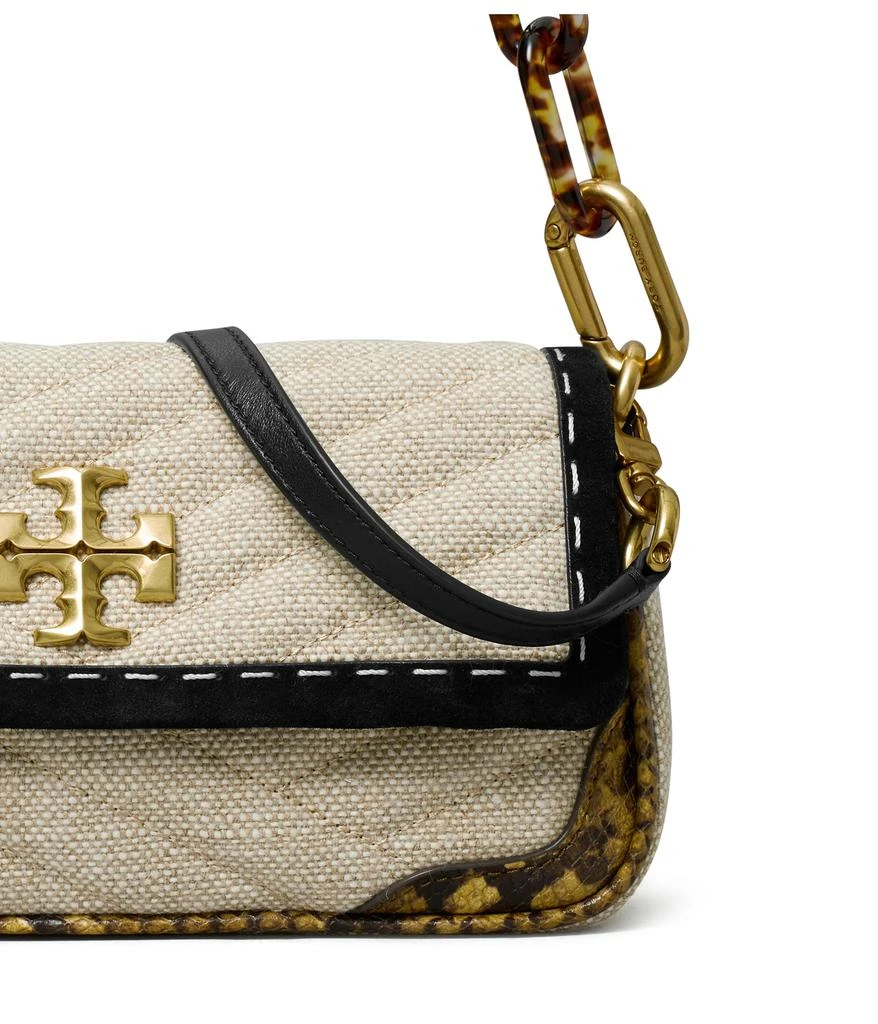 商品Tory Burch|Kira Mixed Materials Flap Shoulder Bag,价格¥3499,第3张图片详细描述