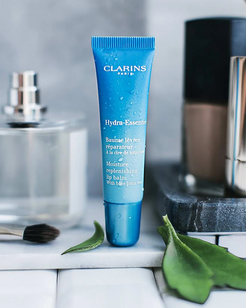 商品Clarins|0.4 oz. Hydra-Essentiel Moisture Replenishing Lip Balm w/ Blue Lotus Wax,价格¥200,第4张图片详细描述