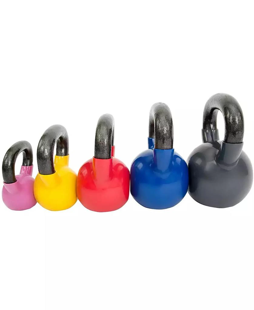 商品Sunny Health & Fitness|Sunny Health and Fitness Vinyl Coated Kettle Bell, 25 lbs,价格¥134,第5张图片详细描述