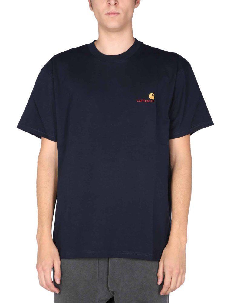 商品Carhartt|Carhartt WIP Logo Embroidered T-Shirt,价格¥165,第1张图片