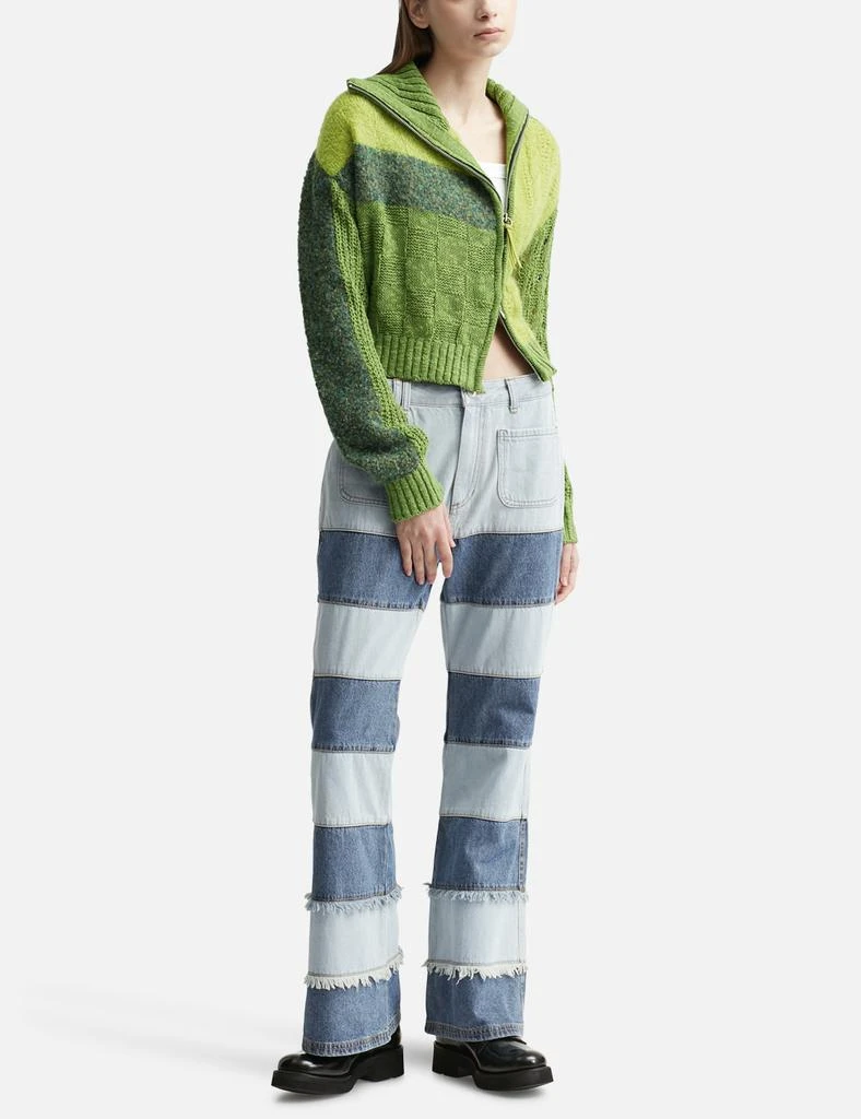 商品ANDERSSON BELL|Mahina Blocking Patchwork Jeans,价格¥1231,第4张图片详细描述