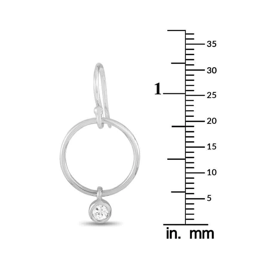商品LB Exclusive|14K White Gold 0.32 ct Diamond Earrings,价格¥3973,第3张图片详细描述