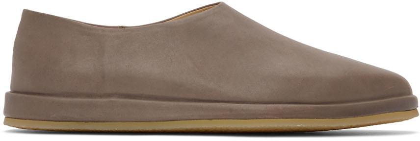 商品Fear of god|SSENSE Exclusive Taupe 'The Mule' Loafers,价格¥5633,第1张图片