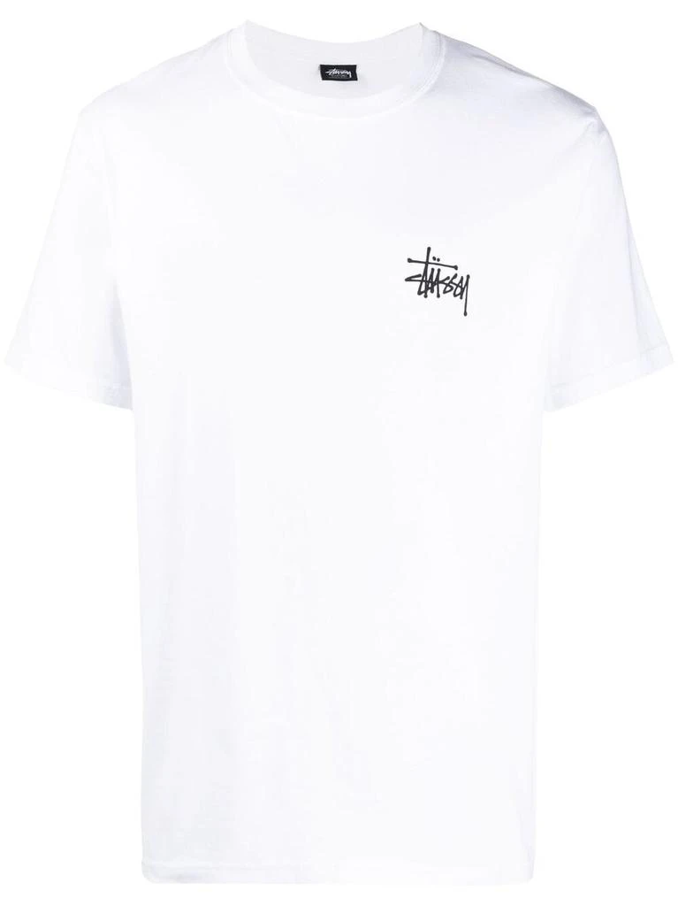 商品STUSSY|STUSSY - Logo Cottont-shirt,价格¥374,第1张图片