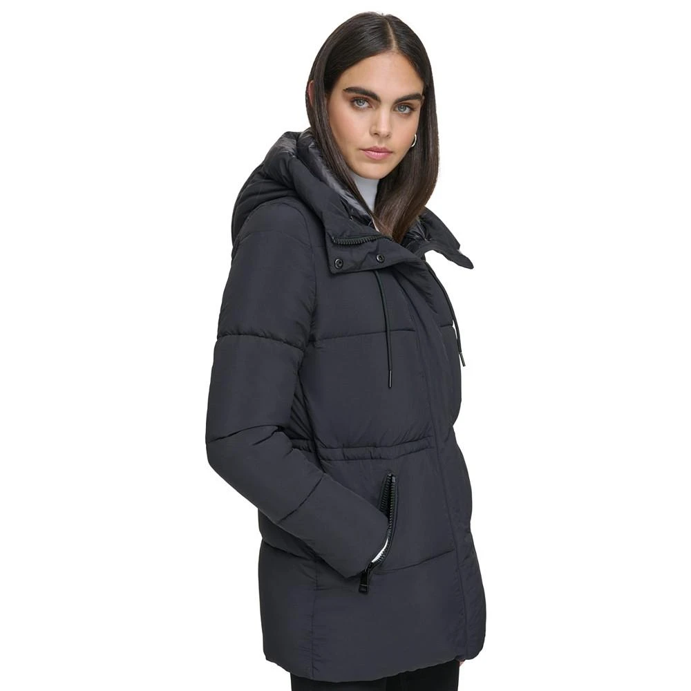 商品Calvin Klein|Women's Hooded Anorak Puffer Coat,价格¥774,第3张图片详细描述