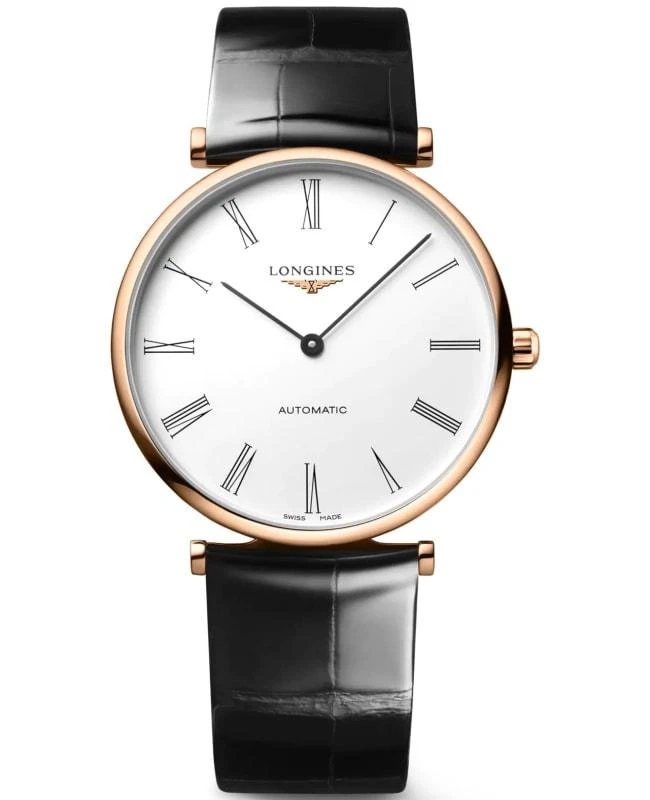 商品Longines|Longines La Grande Classique Automatic White Dial Leather Strap Women's Watch L4.918.1.91.2,价格¥11631,第1张图片