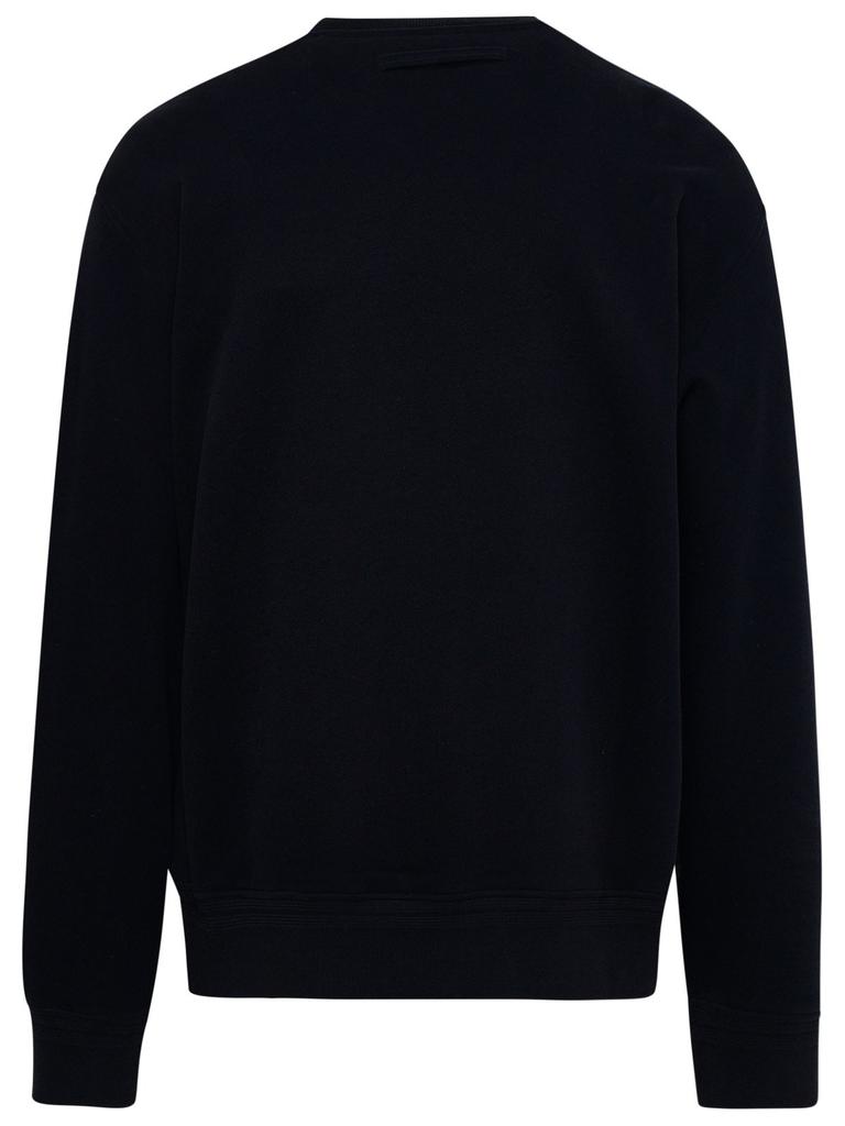 Ermenegildo Zegna Logo Printed Crewneck Sweatshirt商品第2张图片规格展示