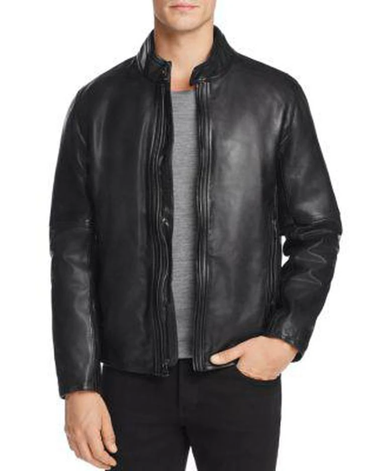 商品Marc New York by Andrew Marc|Emerson Moto Leather Jacket,价格¥3690,第1张图片