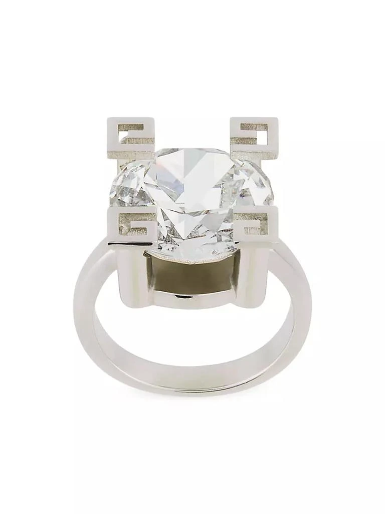 商品Givenchy|4G Claw Ring with Crystals,价格¥2619,第1张图片