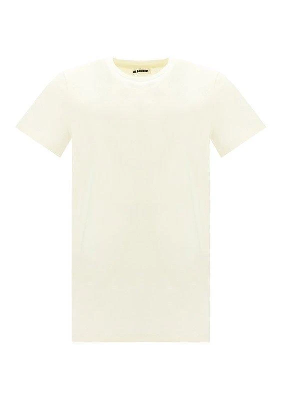 商品Jil Sander|Jil Sander+ Logo Embroidered Crewneck T-Shirt,价格¥709,第1张图片