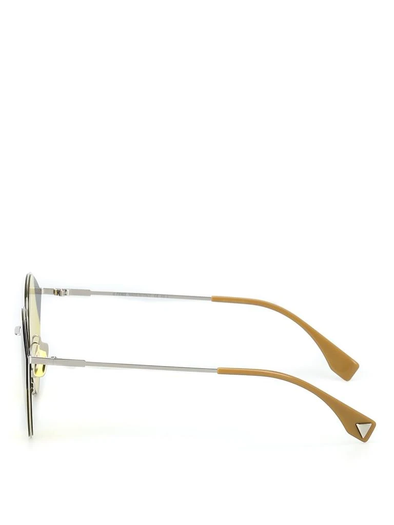 商品Fendi|Fendi Eyewear Panelled Cat Eye Frame Sunglasses,价格¥1598,第3张图片详细描述