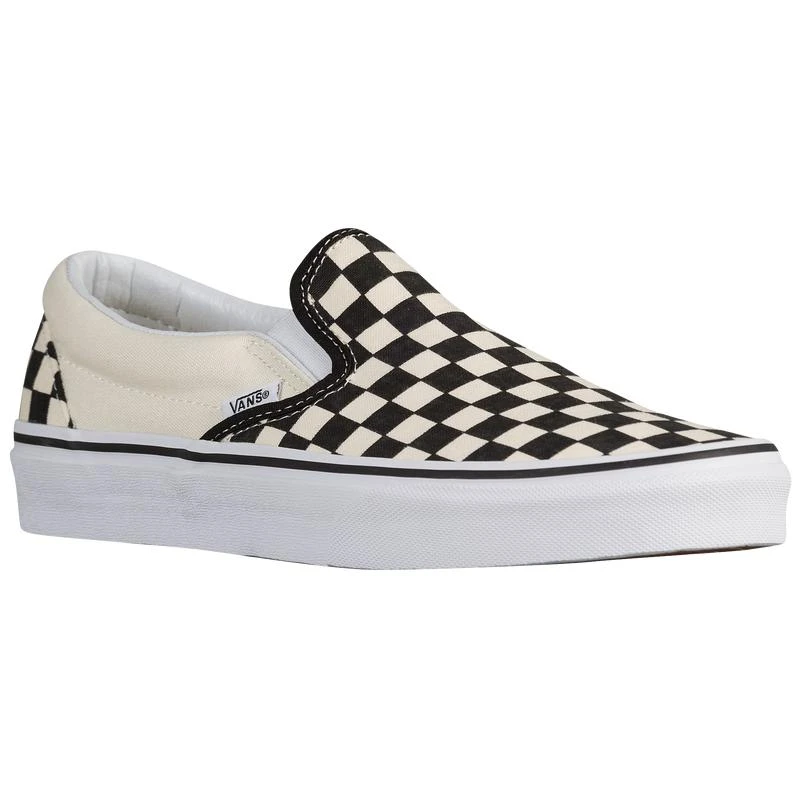 商品Vans|男款 Vans Classic Slip-On Black/White Checkerboard 黑白 棋盘格,价格¥414,第1张图片