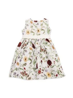 商品Oscar de la Renta|Little Girl's & Girl's Floral Dress,价格¥666,第2张图片详细描述