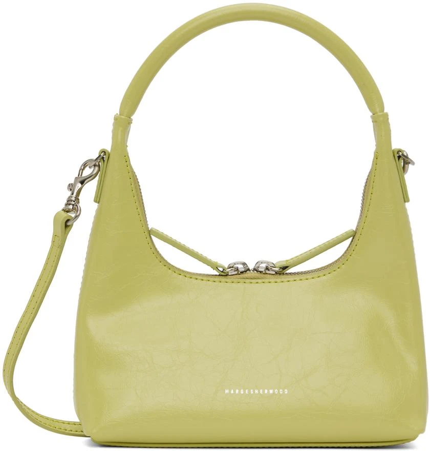 商品Marge Sherwood|Green Mini Crinkle Shoulder Bag,价格¥1437,第1张图片