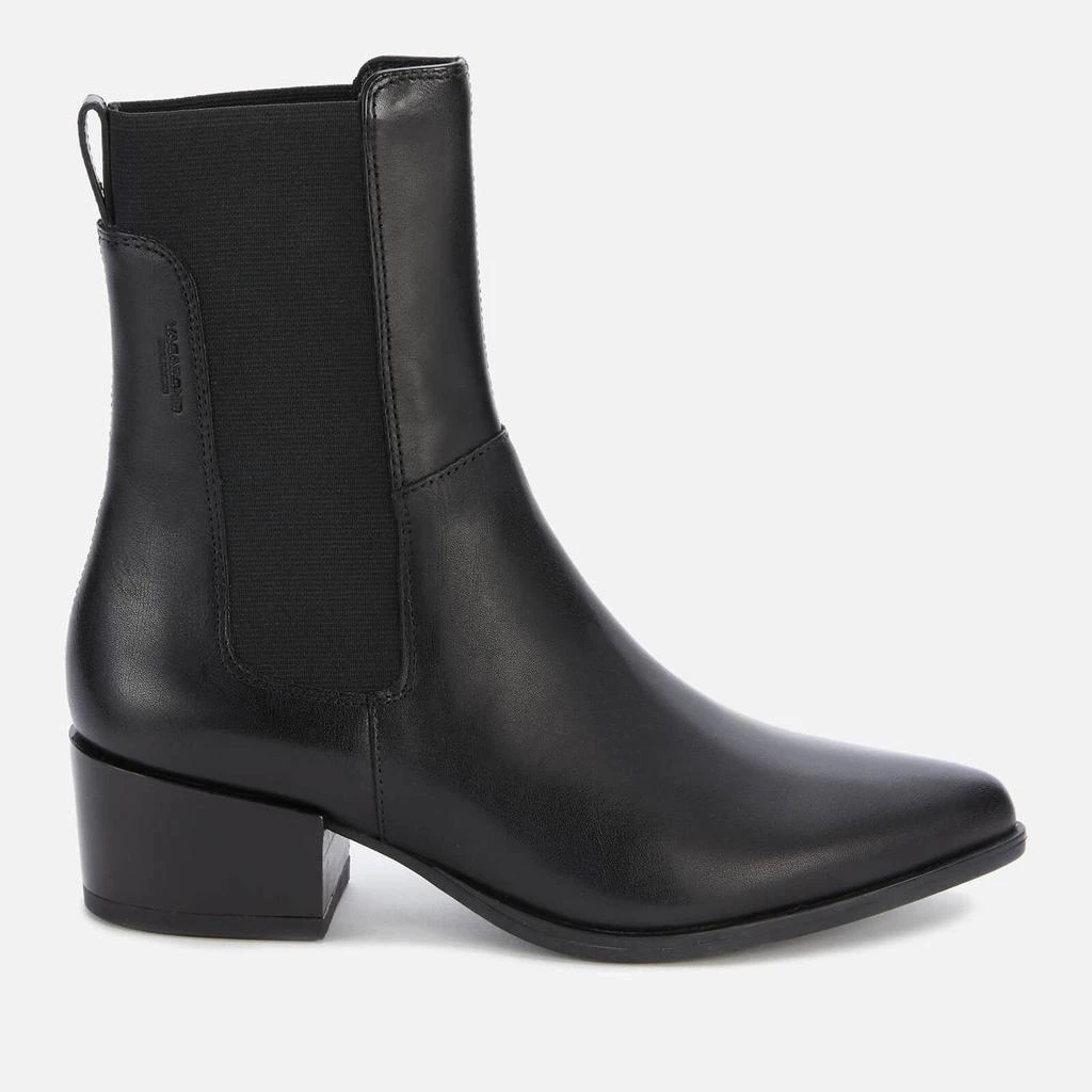 商品Vagabond|Vagabond Women's Marja Leather Western Boots - Black,价格¥615,第1张图片