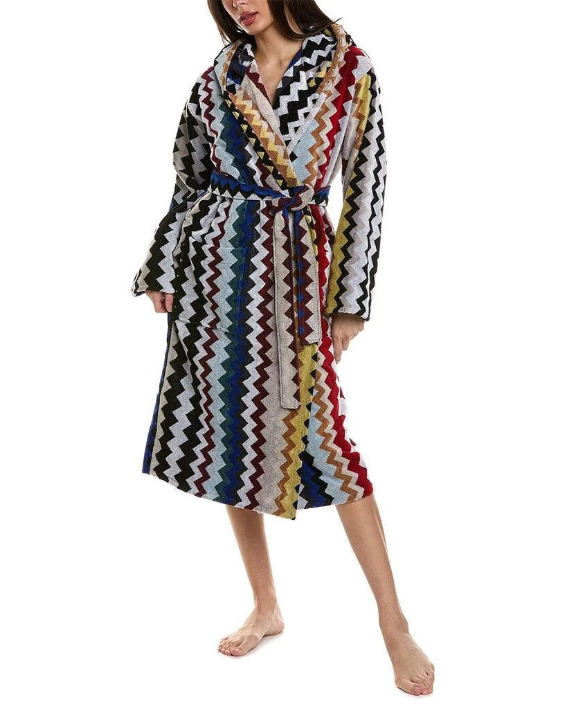 商品Missoni|Missoni Home Cyrus Hooded Bathrobe,价格¥1995,第1张图片