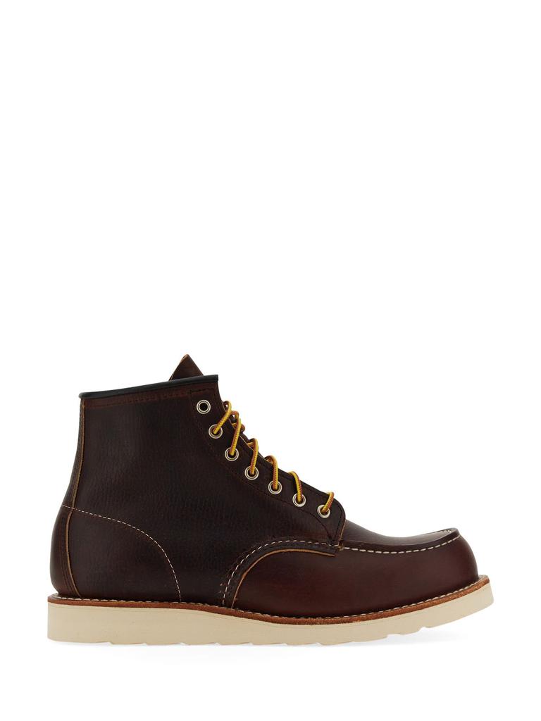 Red Wing Moc Toe Lace-up Boots商品第1张图片规格展示