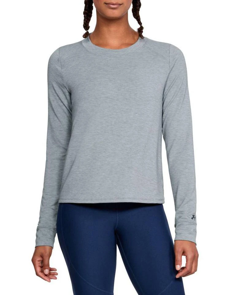 商品Under Armour|Long Sleeve Tulip-Hem Pullover,价格¥114,第2张图片详细描述