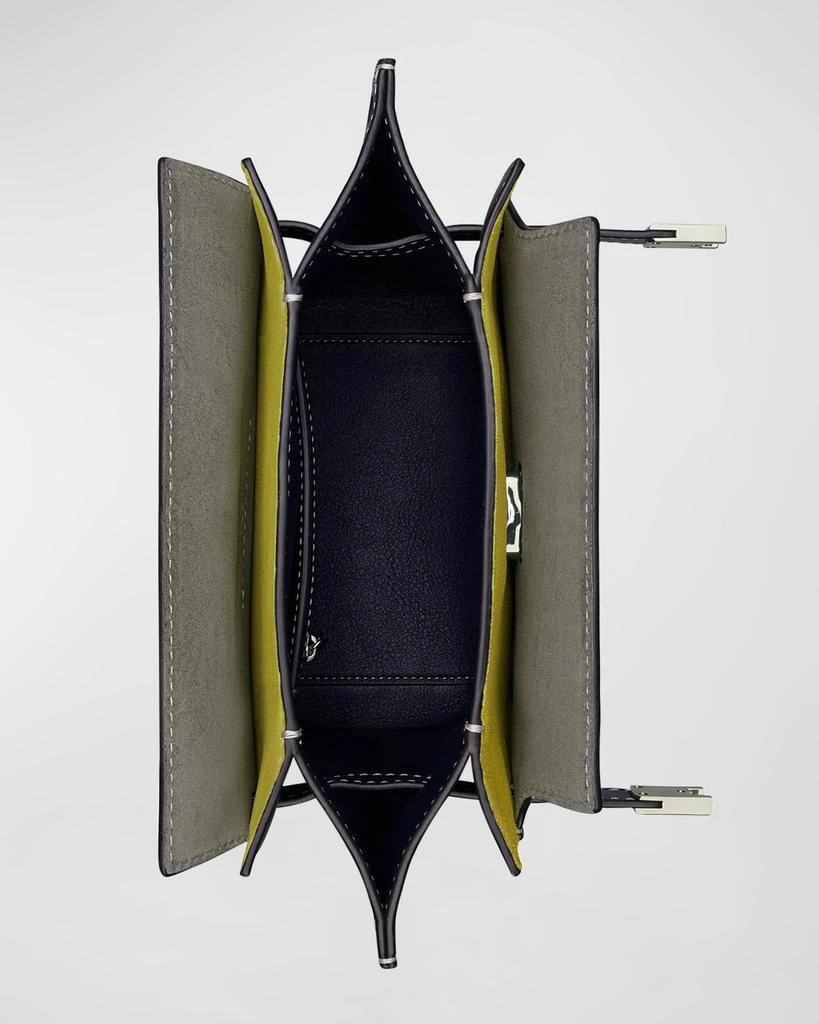 商品Tory Burch|Lee Radziwill Mix Leather Bucket Bag,价格¥3662,第3张图片详细描述