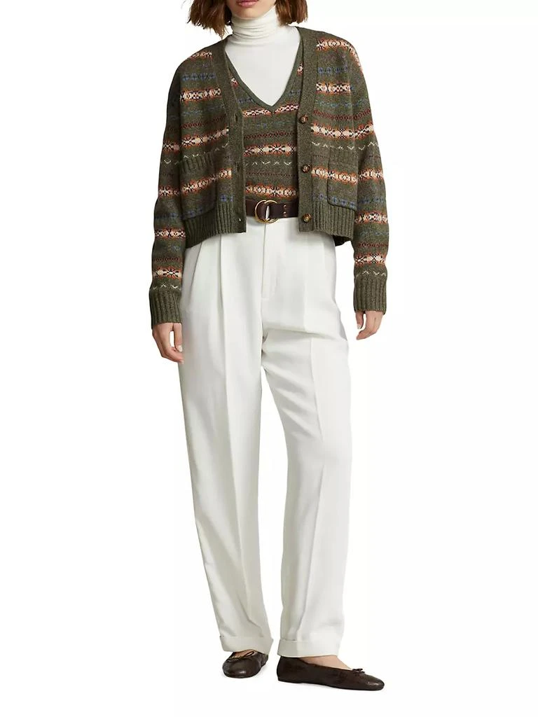 商品Ralph Lauren|Fair Isle-Inspired Wool-Blend Cardigan,价格¥1681,第2张图片详细描述