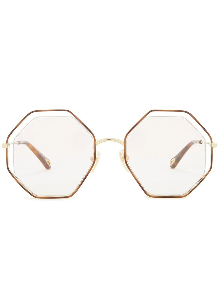商品Chloé|Poppy octagon-frame sunglasses,价格¥2841,第2张图片详细描述
