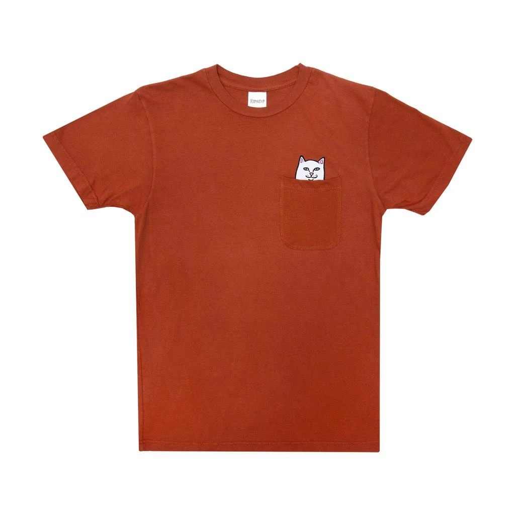 商品RIPNDIP|Lord Nermal Pocket Tee (Cotta Orange),价格¥152,第1张图片