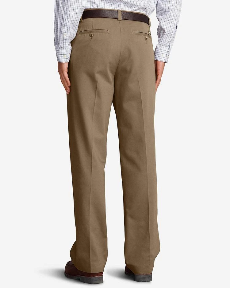 商品Eddie Bauer|Men&#39;s Wrinkle-Free Relaxed Fit Pleated Casual Performance Chino Pants,价格¥298-¥447,第4张图片详细描述