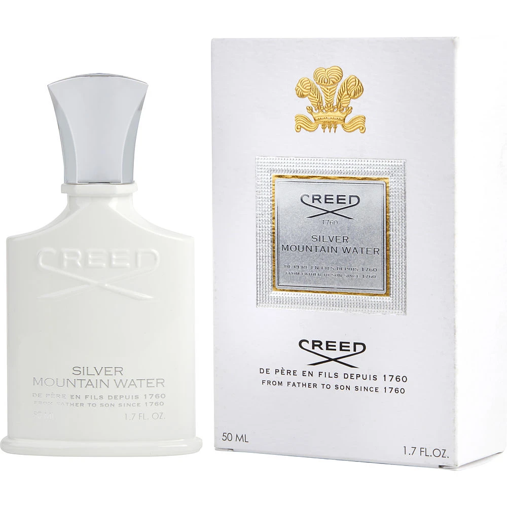 商品Creed|CREED 恺芮得 银色山泉男士香水 EDP 50ml,价格¥1532,第1张图片