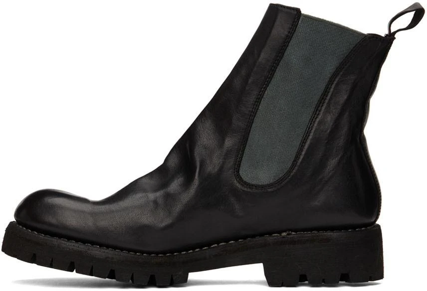 商品guidi|Black Leather Chelsea Boots,价格¥6266,第3张图片详细描述